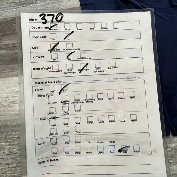 Fabletics Navy Blue Womens XL Lightweight Tapered Track Cargo Jogger Pants - Picture 8 of 9